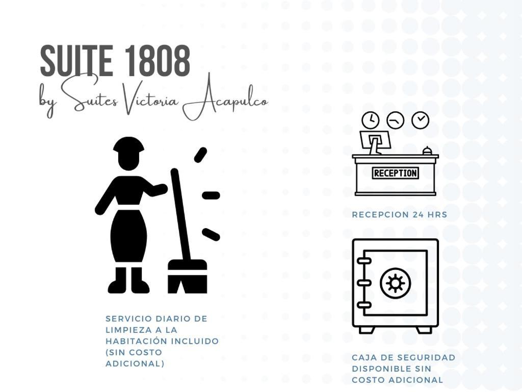 Suite 1808 By Suites Victoria Acapulco Eksteriør bilde